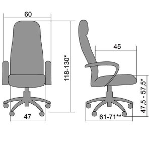 Кресло BP-2 Pl ткань